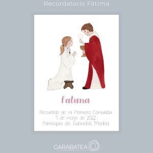 Recordatorio Fátima