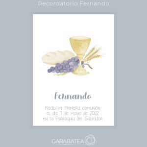 Recordatorio Fernando