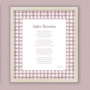 Oración Salve Rociera - malva