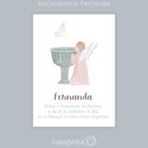 Recordatorio Fernanda