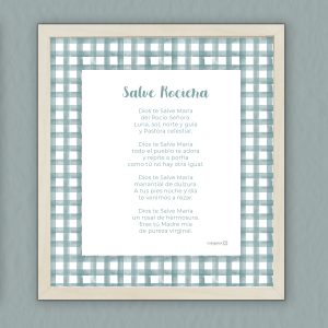 Oración Salve Rociera - verde jade