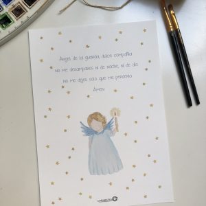 Oración Ángel de la guarda (outlet)