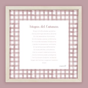 Oración V. del Carmen - rosa