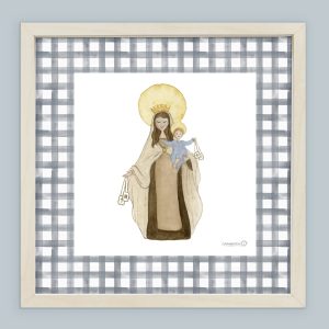 Lámina V. del Carmen - celeste